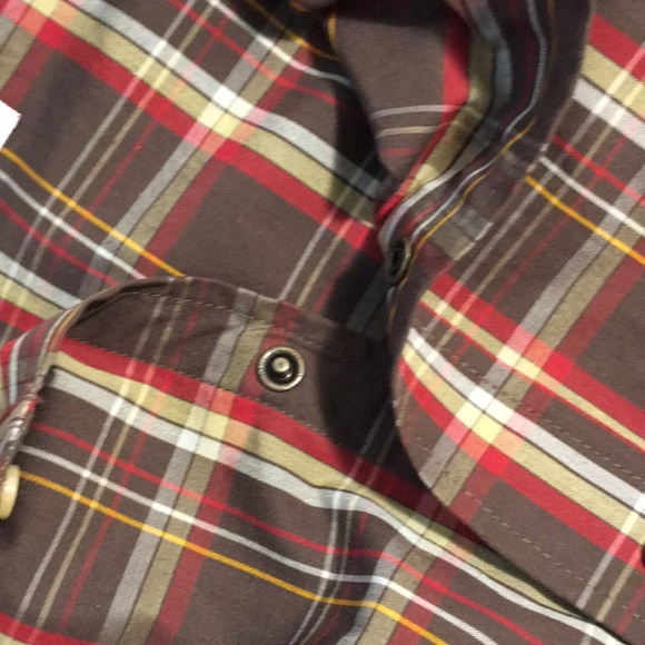 Gibson - Plaid - Snap Button Down - Size Large - Picture 3 of 4